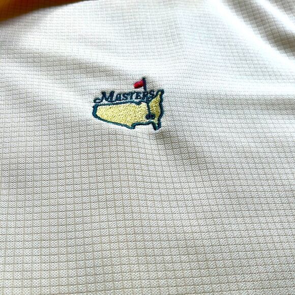Masters Pebble Beach Mens Performance Polo Shirt XL EUC - Picture 2 of 16
